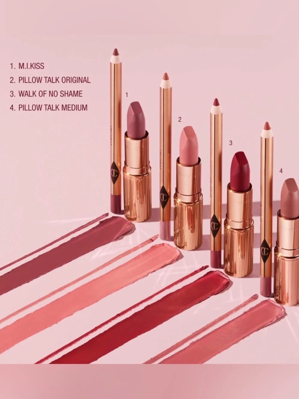 Charlotte Tilbury Matte Revolution Lipstick - Pillowtalk Medium - New in Box